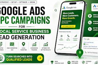 run google ads ppc campaigns for local service business lead generation