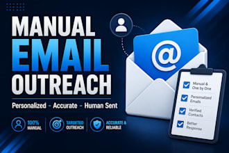 manually send personalized emails one by one for email marketing