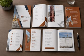 create premium business workbook, corporate ebook and ebook cover designs