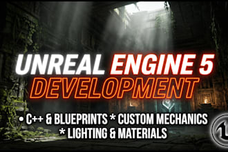 build a custom 3d game prototype in unreal engine 5
