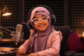record an authentic north american child voice over