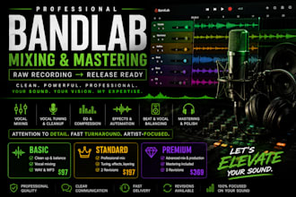 mix your song and vocals