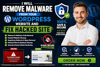 remove malware from your wordpress website and fix hacked site