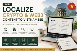 localize crypto and fintech content from en to vn