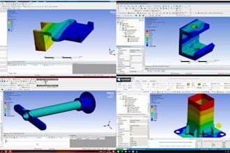 3d cad modeling fea solidworks mechanical design in ansys abaqus simulation