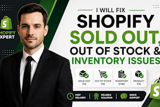 fix shopify sold out, out of stock and shopify inventory issues