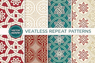design vector seamless repeat patterns