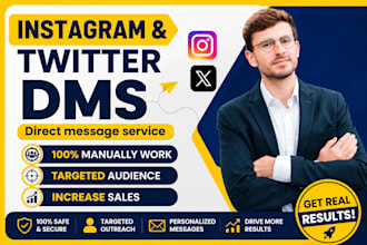 send targeted cold dm, instagram mass dm and discord outreach direct message dm