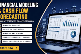 do a startup financial model financial projections cash flow forecast