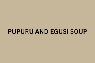 egusi soup with big meat pupuru and egusi soup with big meat