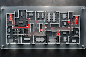 design osha facility safety plans, compliance maps, and warehouse signs