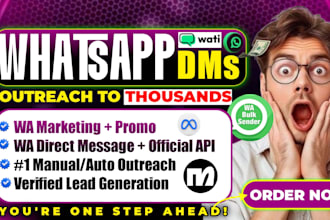 send whatsapp bulk messag, whatsapp marketing, whatsapp chatbot to get leads