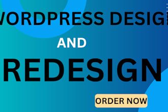 design wordpress and redesign wordpress website