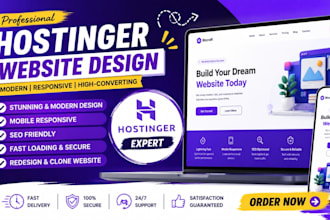 hostinger website design hostimger website redesign hostinger expert