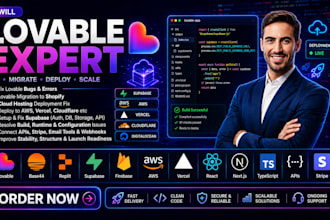 fix lovable app deploy lovable to aws lovable migration lovable supabase vercel