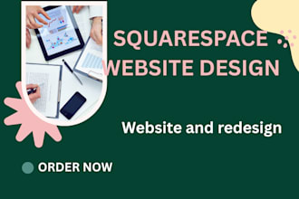 design or redesign squarespace websites for photographers