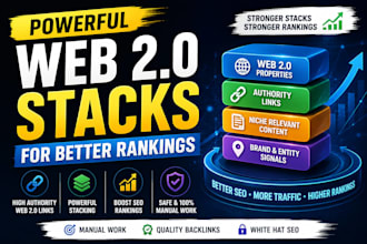 build web 2 0 authority stacks to boost your SEO rankings