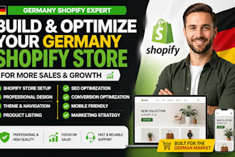 do germany shopify store, germany shopify products listing seo shopify marketing