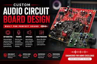 design professional audio pcb preamps and dsp circuit boards