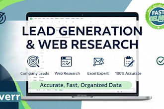 b2b lead generation  targeted email lists data scraping