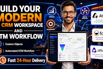 build your ai CRM workspace, custom objects and automated GTM workflow attio
