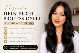 formatiere ihr buch professionell für KDP und den druck