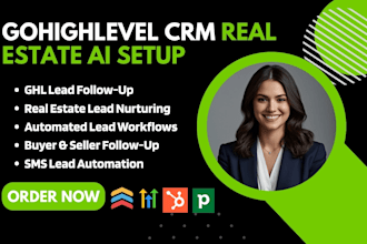 set up gohighlevel real estate ai chatbot and appointment booking automation