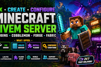 fix create minecraft fivem configure server plugin cobblemon forge fabric