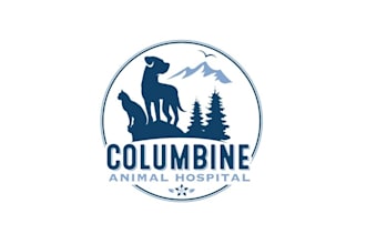 design fun animal hospital logo