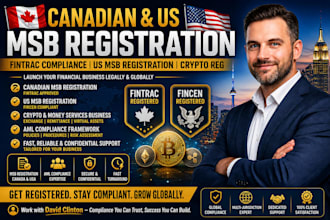 do canadian msb registration, fintrac compliance, US msb registration, crypto