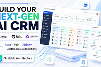 design your ai CRM workspace, custom objects automated GTM sales engine attio