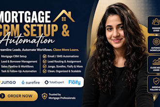 setup mortgage CRM, home loan CRM, with jungo surefire total expert floify shape
