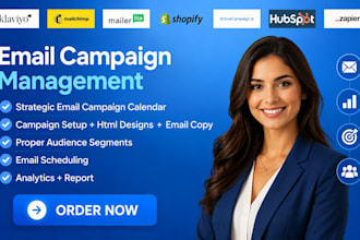 do email marketing campaigns using brevo sendinblue mailchimp and klaviyo