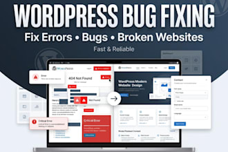 fix wordpress ecommerce website bugs