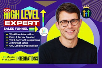 gohighlevel website gohighlevel CRM workflow automation expert ghl sales funnel
