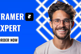 build and develop a framer website as a framer expert and fix framer