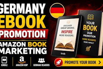 do germany ebook promotion, germany amazon book marketing, kindle book promotion