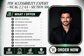 make your PDF accessible wcag 2 2 aa and section 508