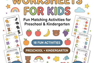 create fun matching worksheets