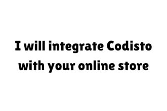 integrate codisto with your online store
