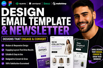 design canva figma omnisend klaviyo brevo mailchimp email template newsletter