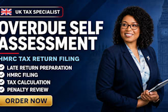 prepare and file your overdue UK self assessment tax return with hmrc