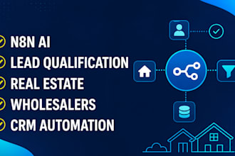 buid n8n ai lead qualification for real estate wholesalers  to boost sales