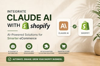 integrate claude ai to shopify claude website shopify app developer shopify api