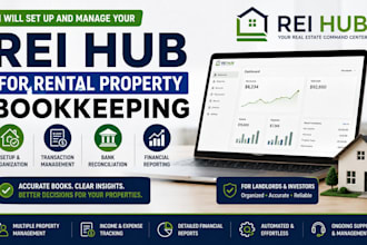 set up and manage your rei hub for rental property bookkeeping