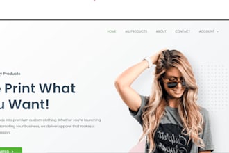 build an elementor wordpress website with woocommerce setup