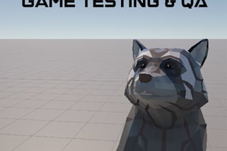 test your game and provide QA feedback,