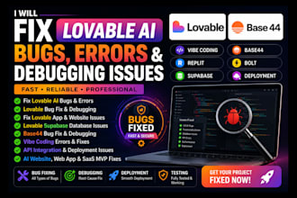 fix lovable ai, lovable bug fix, fix lovable, base44 bugs in 24hrs