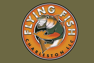 design creative fishy flare logo for coastal realtor