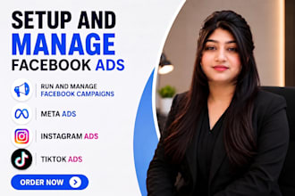 run facebook,instagram and tiktok ads to generate leads and sales